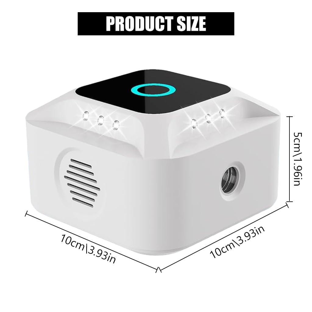 HASTHIP Ultrasonic Pest Repeller for Home with Dual Ultrasonic Waves and LED Flashlight | Covers up to 3000 sq ft