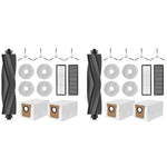 HASTHIP Replacement Parts for Dreame L S10 Ultra Vacuum Cleaner with 26PCS Kit | Includes Main Roller Brush and Side Brushes