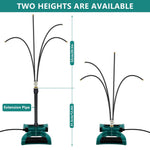 HASTHIP Misting System for Patios and Gardens with 10 m Hose and Flexible Nozzles | Outdoor Cooling