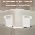 HASTHIP Fitted Sheet Fasteners Set for Bed Sheets with Corner Anchor Clamps | Pack of 4