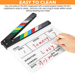 HASTHIP® Movie Clap Board Stage Prop Acrylic Studio C