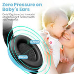 HASTHIP® Noise Cancellation Ear Muffs for Baby Use Noise-cancelling Ear Muffs for Baby Toddler Ear Muffs for Noise Reduction Baby Ear Muffs for 0-3 Years Old On Flight Sleep Travel (Blue)