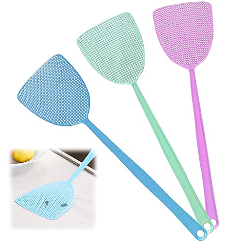 HASTHIP® Fly Swatters, Plastic 17.5'' Long