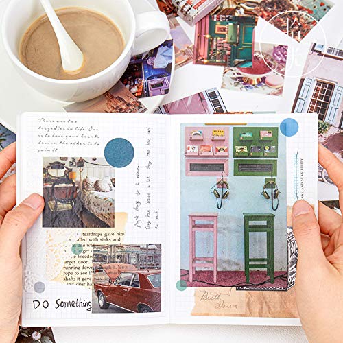 HASTHIP Stickers for Journal and Scrapbook with 55 Pcs Self Adhesive Metal Mucha Girls Designs