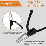 HASTHIP 3.3ft Bungee Cords for Bike, 2-Pack