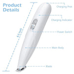 HASTHIP Dog Hair Trimmer for Paws with 2 Speed Low Noise Motor and Safe Ceramic Blade | Cordless USB Rechargeable Grooming Tool
