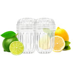 HASTHIP® 2-Pack Infusores de Frutas para Botellas de Agua Boca Ancha,Filtro Hierbas y Té a Prueba Fugas,Difusor Reutilizable sin BPA Compatible con Vasos 32-40oz y Cubos Hielo -