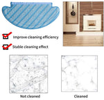 HASTHIP® 3 Pcs Mop Cloth Pads for Ecovacs Deebot Ozmo 920 950 Vacuum Cleaner Parts Vacuum Cleaner Replacement Parts Acccessory.