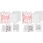 HASTHIP Envelopes Challenge Binder for 100 Day Money Saving with 100 Cash Pockets | PVC Sakura Cover