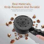 HASTHIP Turbo Pressurized Hand Shower for Bathroom with 8 Modes and 1.4m Zinc Hose | Featuring Instant Stop Button and ABS Build