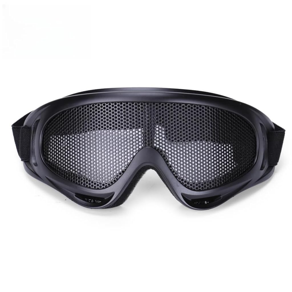 HASTHIP® Protective Outdoor Glasses Military Tactical Goggles for Paintball Game Movie Props Party and Other Outdoor-Black