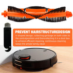 HASTHIP Replenishment Kit for Mi Robot Vacuum Mop P with 2 pcs main brush and cleaning tool | tangle resistant design for consistent performance