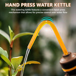 HASTHIP Plant Watering Can for Small Potted Plants 450ml with Curved Sprayer Nozzle