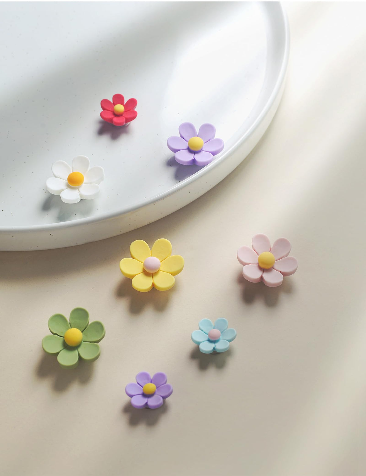 HASTHIP Refrigerator Magnets for Kitchen and Office featuring Strong Hold 15PCS | Colorful Resin Decorative Set