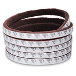 HASTHIP Door Sealing Strip for Sliding Doors and Windows with Strong Adhesive 10 m Brown | Soundproof and Weatherproof