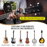 HASTHIP Guitar Capo for Acoustic and Electric Guitar with Pick Slot and Zinc Alloy Build | Fits Ukulele, Banjo and Mandolin