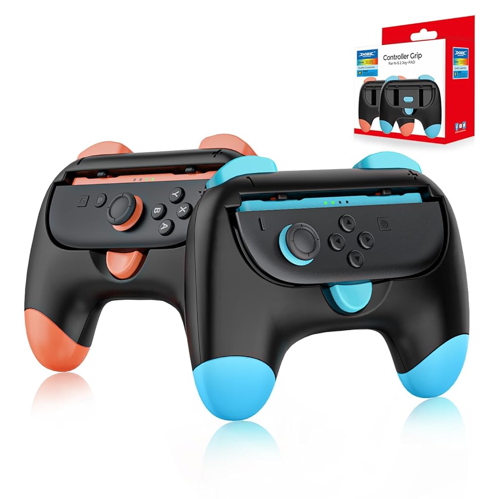 HASTHIP® Controller Grips for Joy-Con Compatible with Switch 2