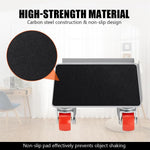 HASTHIP Furniture Lifter for Moving Heavy Furniture with 700kg Capacity and 5 Wheel Design | Carbon Steel Dolly Set