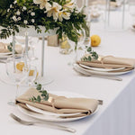HASTHIP Napkin Rings for Weddings and Christmas featuring Eucalyptus Leaf and Hemp Rope | 6Pcs Rustic Table Holders