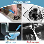 HASTHIP Drain Cleaner Tool for Bathroom and Kitchen with 9.8 ft Spiral Spring Pipe Design