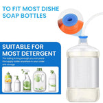 HASTHIP® Modern ABS Soap Dispenser with Extended 3.3ft Tube, Smooth Pump Action, Rust-Resistant Finish, Easy Install, Stylish Sink Accessory for Kitchen