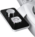 HASTHIP Manual Bidet Sprayer for Toilet with Dual Nozzle 7 and 5 Hole Wash | Self Cleaning Design