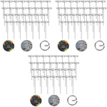HASTHIP Garden Landscape Staples for Securing Fabric with 90PCS Heavy Duty Steel Pegs