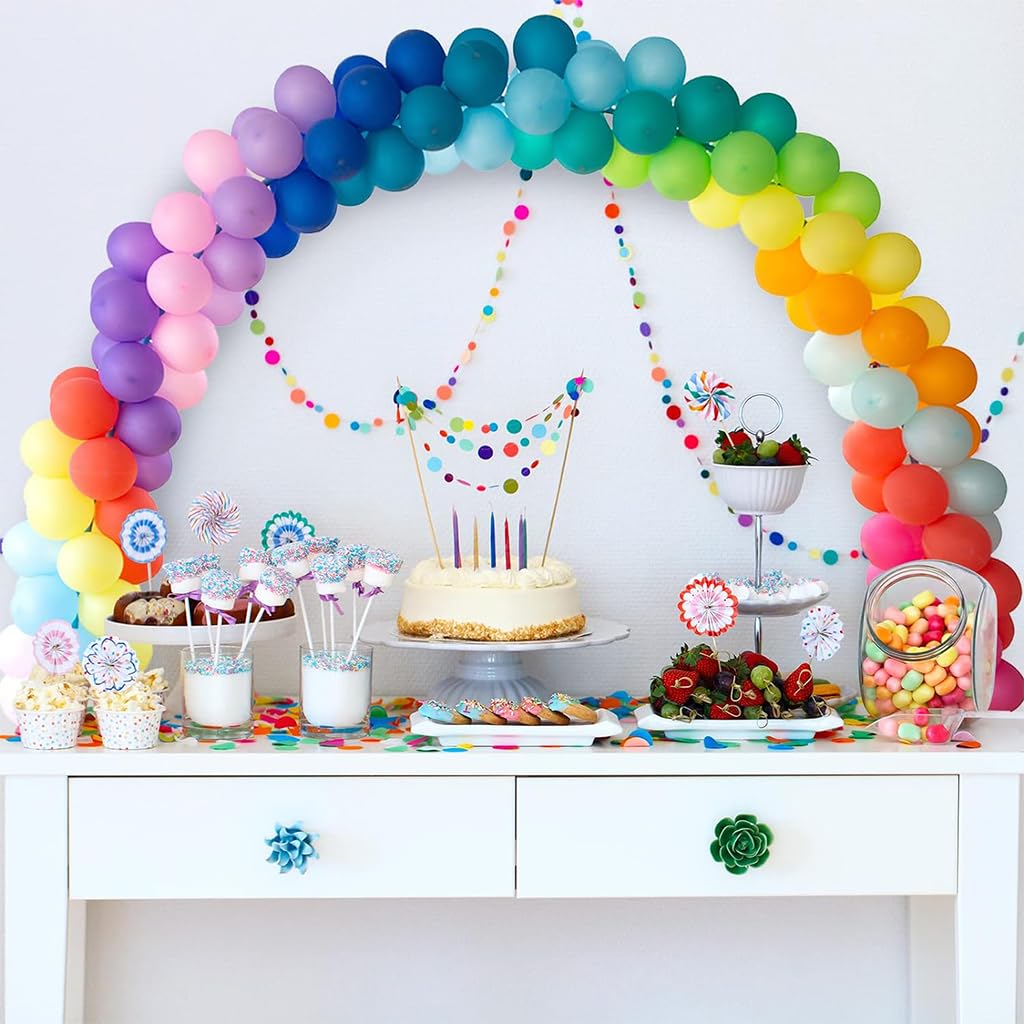 HASTHIP Wedding Table Balloon Arch Stand Kit for Party and Birthday | Easy DIY Fiber Rod Set of 3