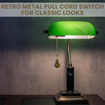 HASTHIP Ceiling Fan Pull Chains Extension for Fans and Lights with 12 in Retro Metal Design | Creative Fan and Bulb Grips
