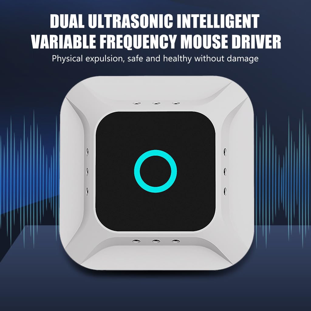 HASTHIP Ultrasonic Pest Repeller for Home with Dual Ultrasonic Waves and LED Flashlight | Covers up to 3000 sq ft