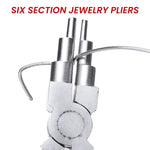 HASTHIP Jewelry Pliers for 3–10mm Rings with Round and Needle Nose Tips | Carbon Steel Build
