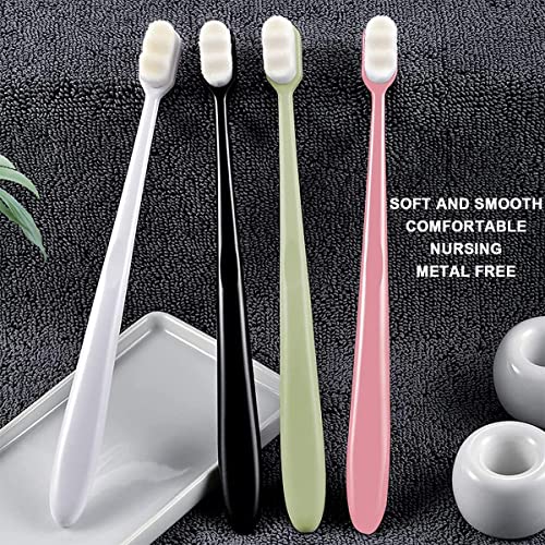 HASTHIP® Extra Soft Toothbrush for Sensitive Teeth & Gums, Ultra Fine 15000 Micro Bristles