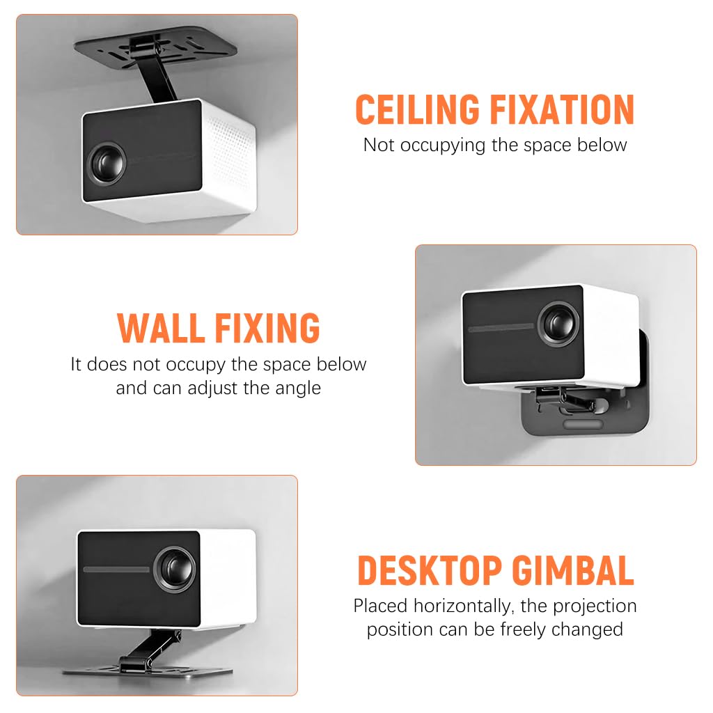 Desktop Projector holder Stand Table Mobile Projector Mount Removable Adjustable Universal Projectors Bracket Holder