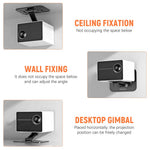 Desktop Projector holder Stand Table Mobile Projector Mount Removable Adjustable Universal Projectors Bracket Holder