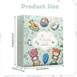 HASTHIP Pregnancy Journal for 200 6 inch Photos with Cartoon Hardcover & Note Pages | Baby Shower Gift for Mom to Be