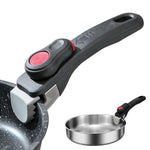 HASTHIP Detachable Handle for ROYDX Cookware Sets featuring Removable Grip | Stainless Steel