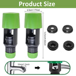 HASTHIP Garden Faucet Hose Adapters for Sink and Outdoor Use with Leak‑Proof Fit 2 Pcs