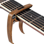 HASTHIP Guitar Capo for Acoustic and Electric Guitars with Built-In Pick Holder and 3 Picks Included