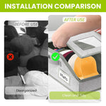 HASTHIP Multi Caps Storage Box for Collectors with Zip-up Roof and Clear Window 42x22x17cm