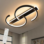 HASTHIP Modern LED Ceiling Light with Remote Control & Dimmable Design