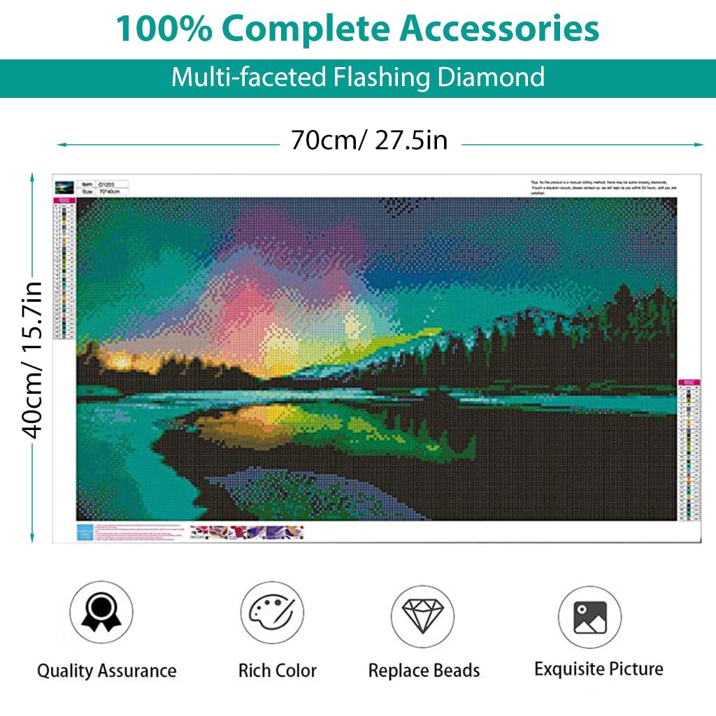 HASTHIP Diamond Painting Kit for Adults with 27.5 x 15.7 in Moon Tree Canvas | DIY Full Drill Crystal Rhinestone Art Decor