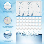 HASTHIP® 10 Pack 500ml Moisture Absorbers, Hanging Closet Dehumidifier Bags, Humidity Packs, Desiccant, Closet Dehumidifiers and Odor Eliminator for Fresher Air
