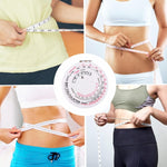 HASTHIP Body Measuring Tape for BMI and Waistline Tracking with 150cm Retractable Design | Dual Unit Metric and Inch Scale
