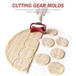 HASTHIP Dough Roller Cutter for Baking Cookies and Dumpling Skins featuring Food Grade PP | Easy Clean Round Pastry Shaper