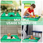 HASTHIP Potting Mat for Gardening with Snap Button Corners and 39.3 x 39.3 in Workspace