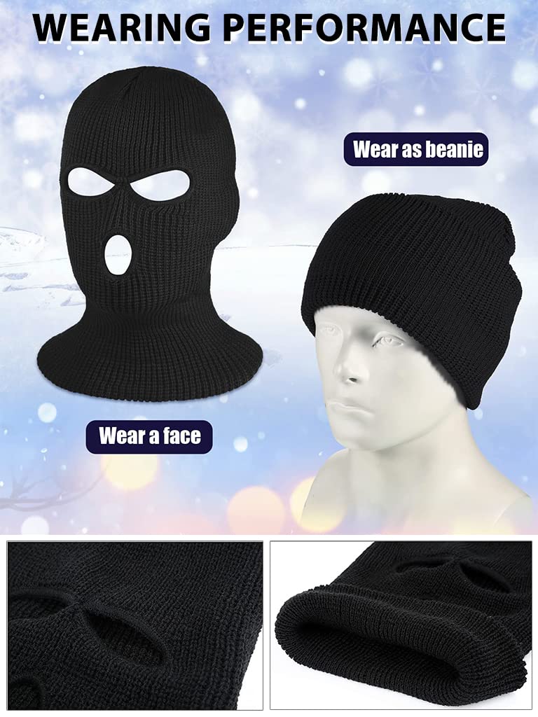 Proberos® Full Face Ski Mask for Men Women