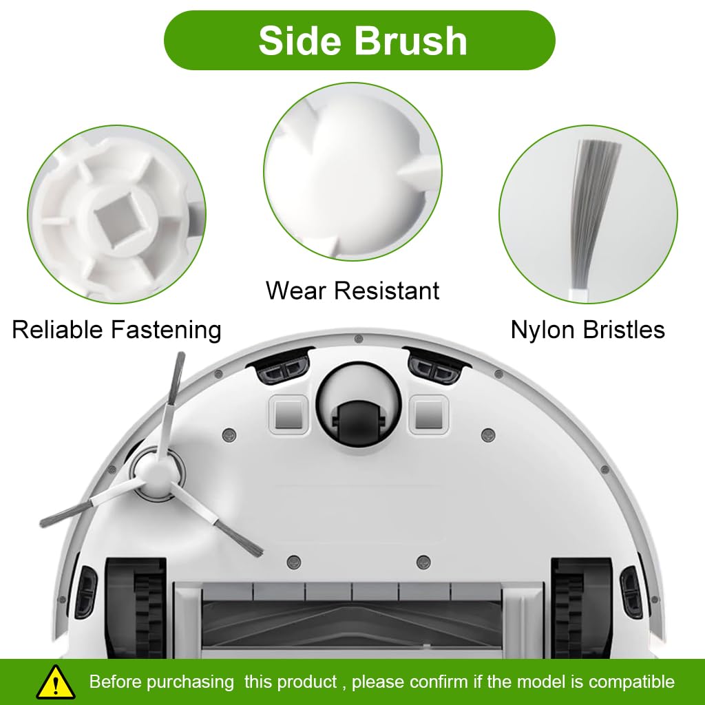 HASTHIP Replacement Parts for Dreame D10 Plus Gen 2 Vacuum | 12Pcs Kit with Brushes and Filters