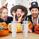 HASTHIP Silicone Straw Caps for 8-10mm Straws with Anti-Lost Loop and Dustproof Design | 6Pcs Halloween Cartoon Drinkware Accessory