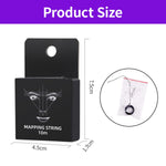 HASTHIP Mapping String for Microblading with Pre Coated Ink 2PCS | Eyebrow Symmetry Tool
