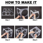 HASTHIP Balloon Sizer for Wedding Balloon Arches with 11 Size Options and Collapsible Box | Event and Home Decor